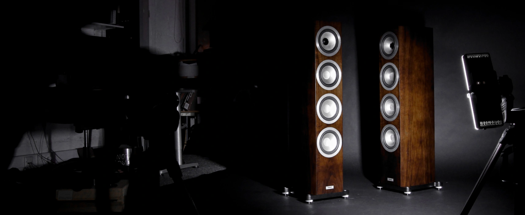 Tannoy Precision 6.4 Speakers Photoshoot