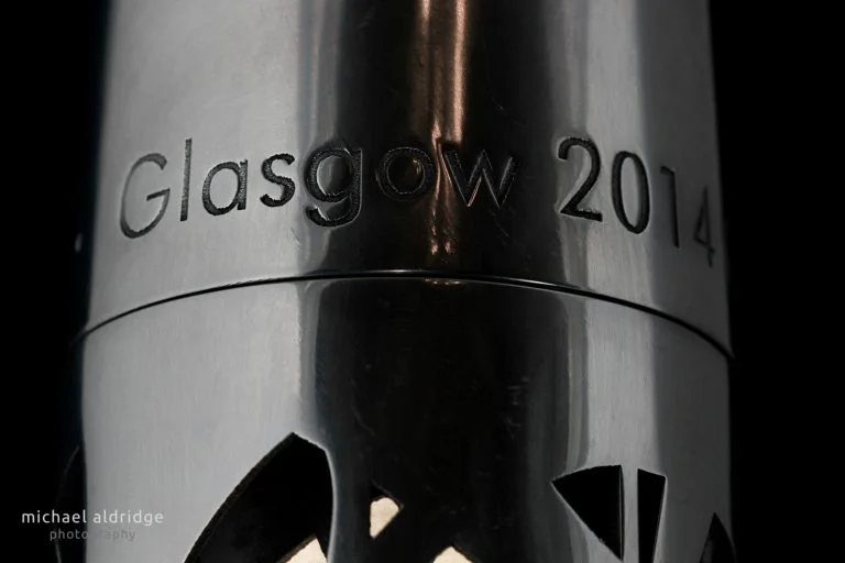 Queen's Baton close up for Glasgow 2014 Commonwealth Games