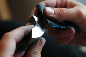 Hand Polishing Titanium