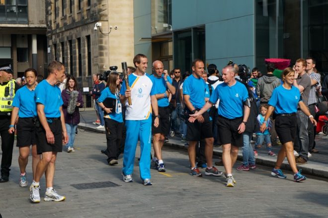 Baton Bearer for Glasgow 2014